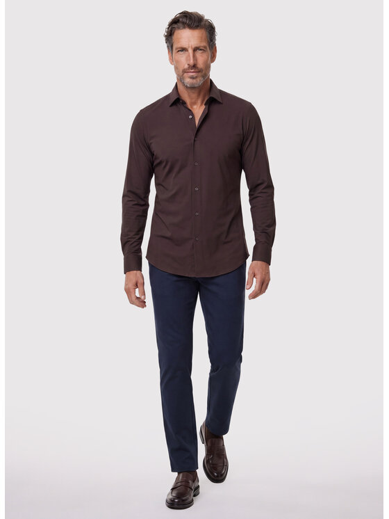 Pako Lorente Pako Lorente Koszula P26WF-1X-011 Brązowy Slim Fit
