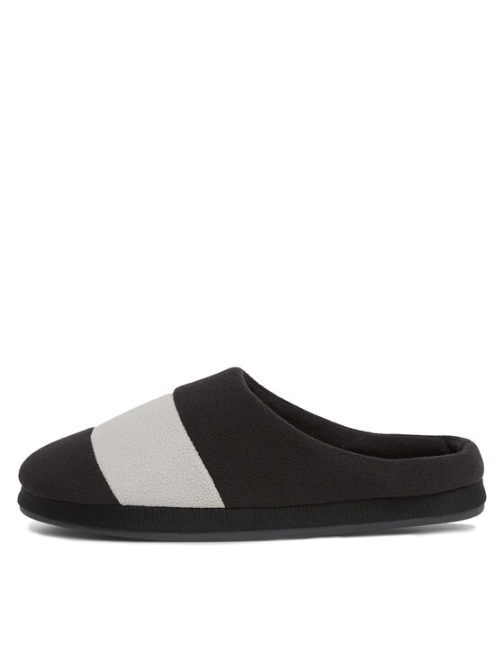 Tommy Hilfiger Tommy Hilfiger Пантофи Tommy Hilfiger Flag Homeslipper FM0FM03801 Черен