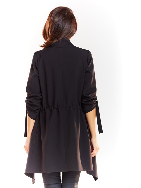 Awama Awama Marynarka A335 Czarny Basic Fit