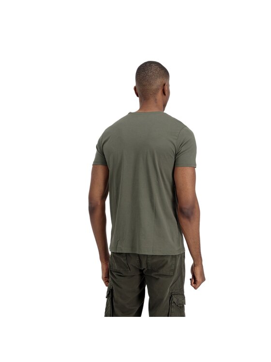 Alpha Industries Alpha Industries Souprava triček AI.258500-769 Zelená Basic Fit