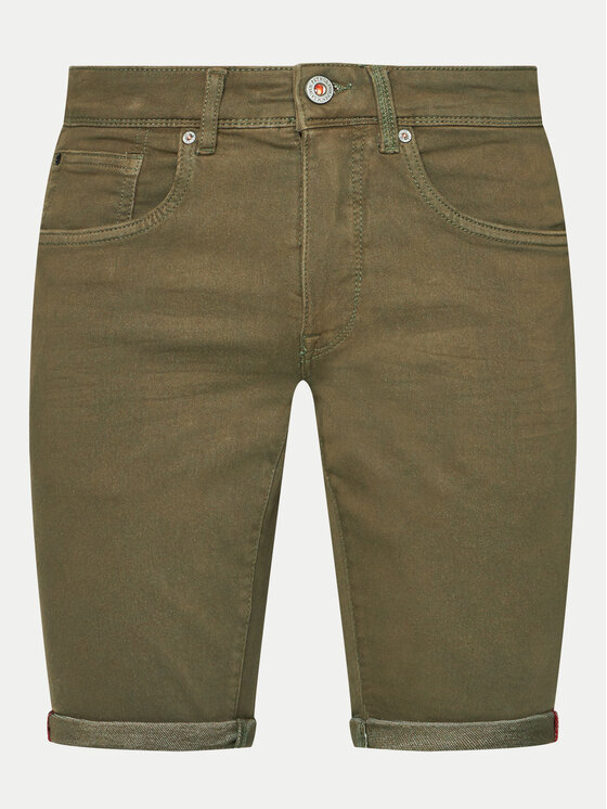 Petrol Industries Pantaloni scurți de blugi M-1030-SHO005 Bej Regular Fit