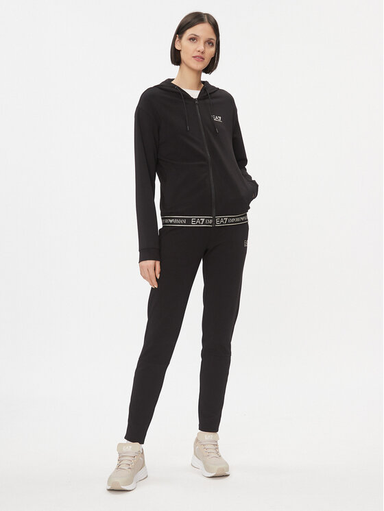 EA7 Emporio Armani Tepláková súprava 6RTV56 TJKWZ 1200 Čierna Regular Fit
