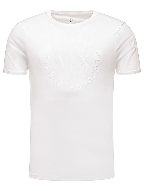 Armani Exchange Armani Exchange T-shirt 8NZTCD Z8H4Z 1100 Bianco Regular Fit