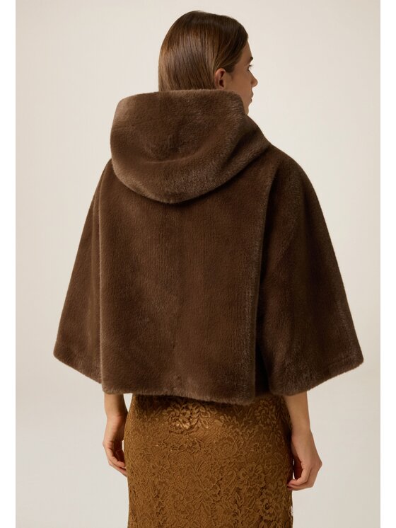 Oltre Oltre Cappotto invernale 0003J000155N022 Marrone Baggy Fit