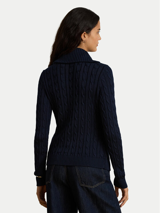 LAUREN RALPH LAUREN LAUREN RALPH LAUREN Sveter 200P14042002 Tmavomodrá Relaxed Fit