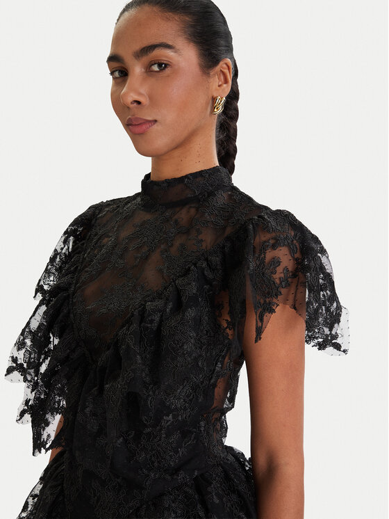 Bardot Bardot Koktejlové šaty Tarryn 60305DB Černá Slim Fit