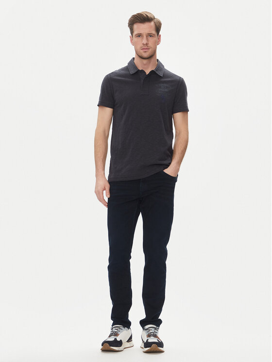 Aeronautica Militare Aeronautica Militare Polo 251PO1857J680 Granatowy Regular Fit