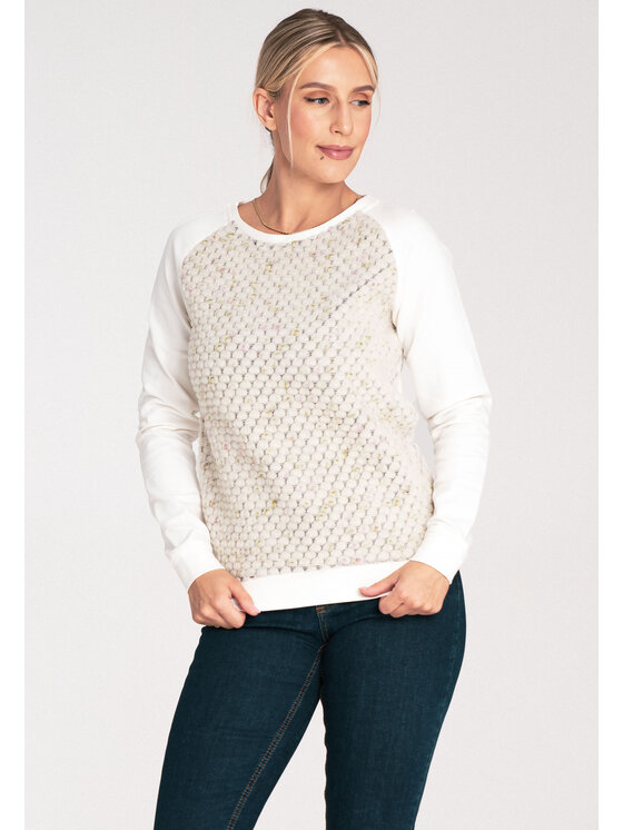 FIGL FIGL Felpa M1046 Bianco Regular Fit