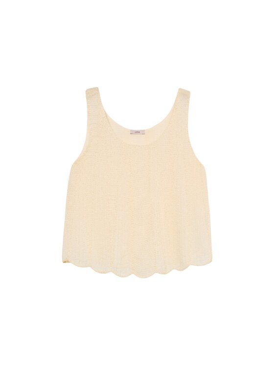 Oltre Oltre Blusa 2024J000789N021 Bianco Regular Fit