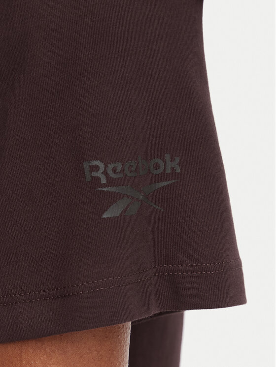 Reebok Reebok T-Shirt Nikolina RK25708CCW Σκούρο καφέ Regular Fit