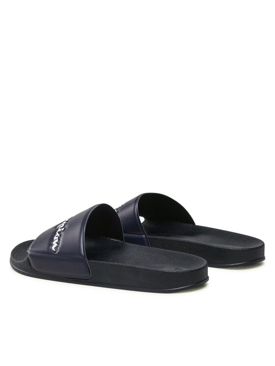 Champion Champion Klapki Slide Varsity S21993-CHA-BS501 Granatowy