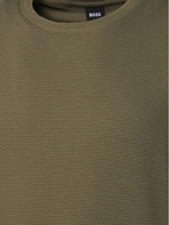 BOSS BOSS Majica Tiburt 240 50452680 Zelena Regular Fit