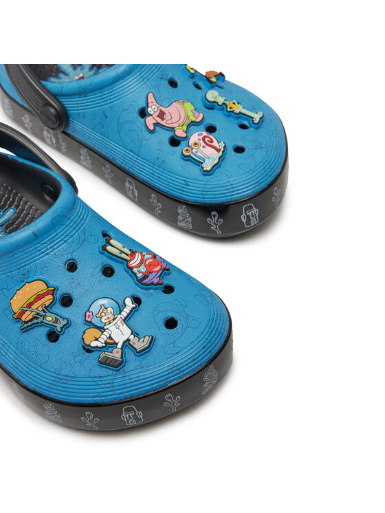 Crocs Crocs Natikače Spongebob Multi Off Court Clg K 209823 Crna