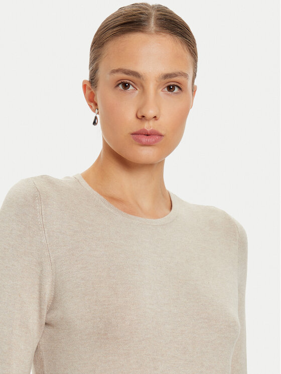 ONLY ONLY Džemper Venice 15333989 Écru Regular Fit