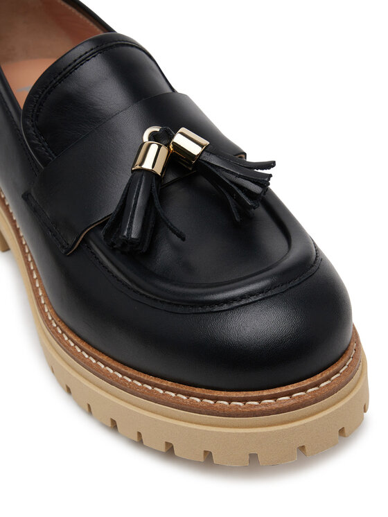 Pollini Pollini Loaferek SA10144G1MTC0000 Fekete