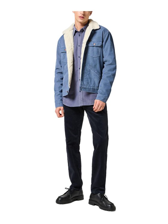 Wrangler Wrangler Pantaloni di tessuto 112356784 Blu scuro Regular Fit