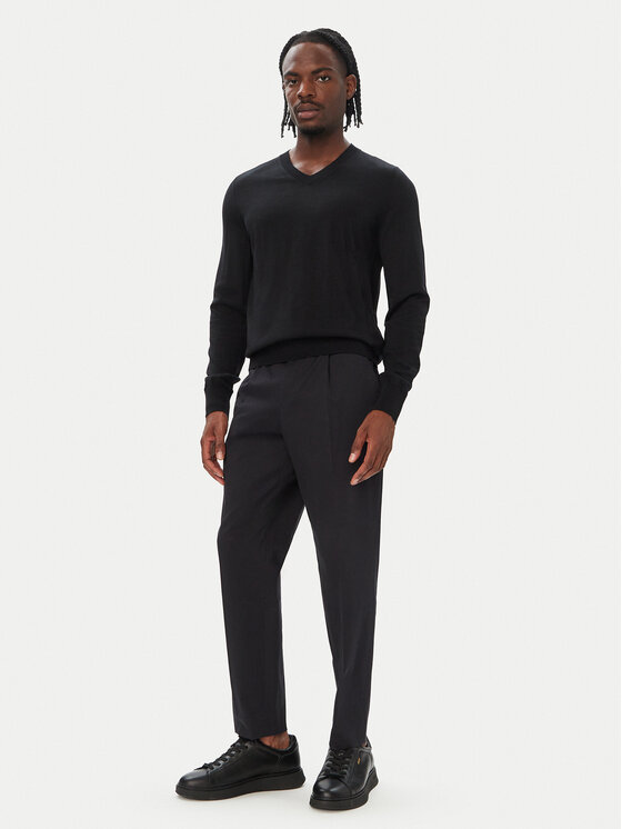 BOSS BOSS Pulover H-Melba-L 50571907 Črna Regular Fit