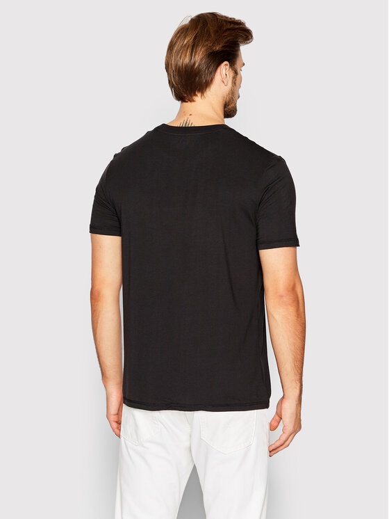 Tommy Hilfiger Tommy Hilfiger T-Shirt Cn Ss UM0UM02348 Μαύρο Regular Fit