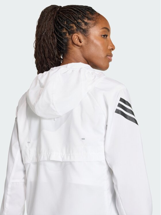 adidas adidas Kurtka do biegania 159449 Biały Regular Fit