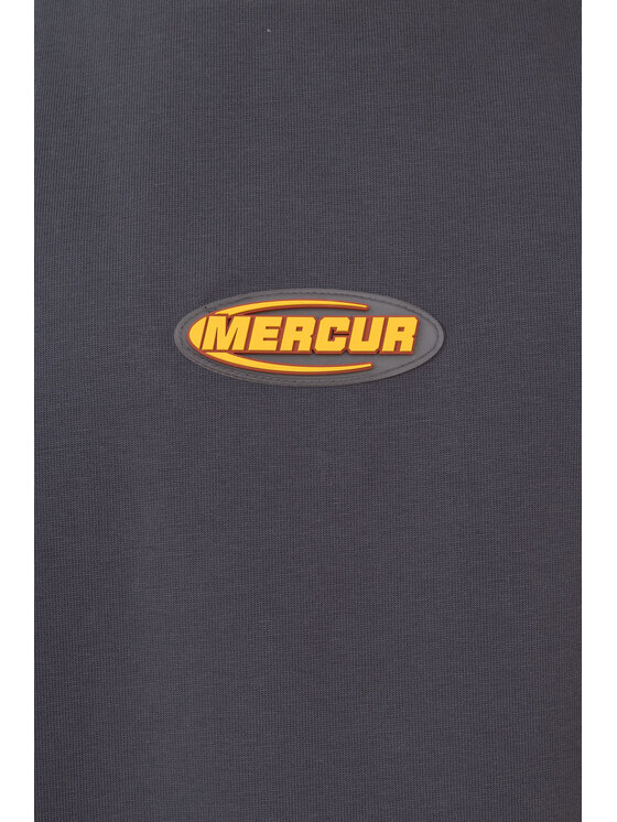 Mercur Mercur T-Shirt 90S Szary Comfortable Fit