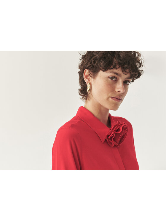 TATUUM Tatuum Koszula MEILIN Czerwony Classic Fit