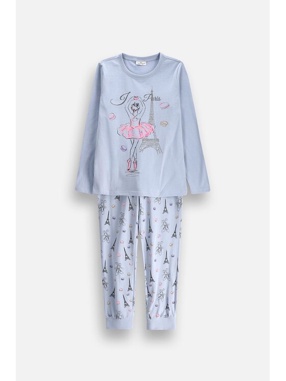 Coccodrillo Coccodrillo Pyžamo ZC6448102PJS-014 Modrá Regular Fit