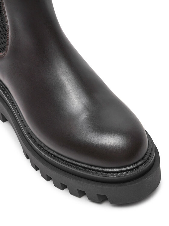 Calvin Klein Jeans Calvin Klein Jeans Chelsea cipele Flatform YW0YW01542 Smeđa
