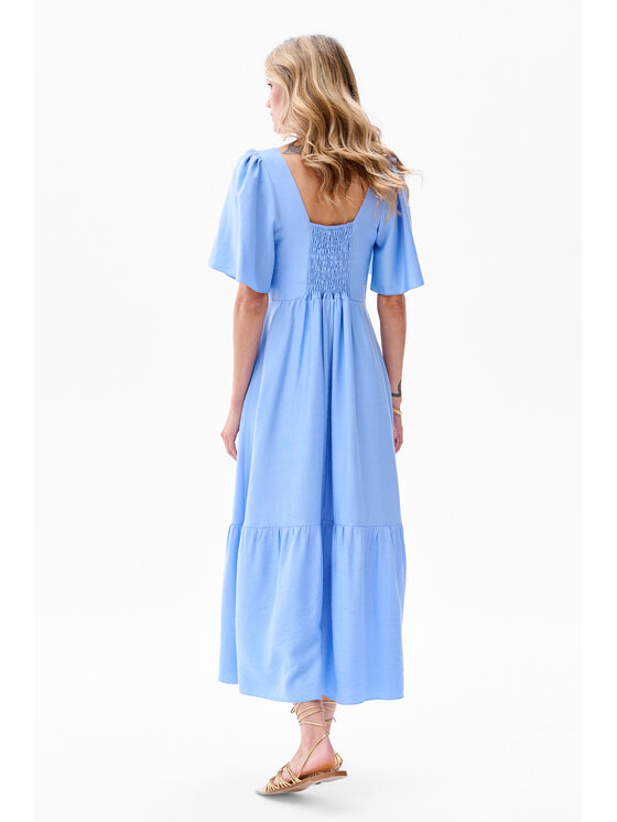 blue shadow blue shadow Sukienka codzienna Doris Niebieski Regular Fit