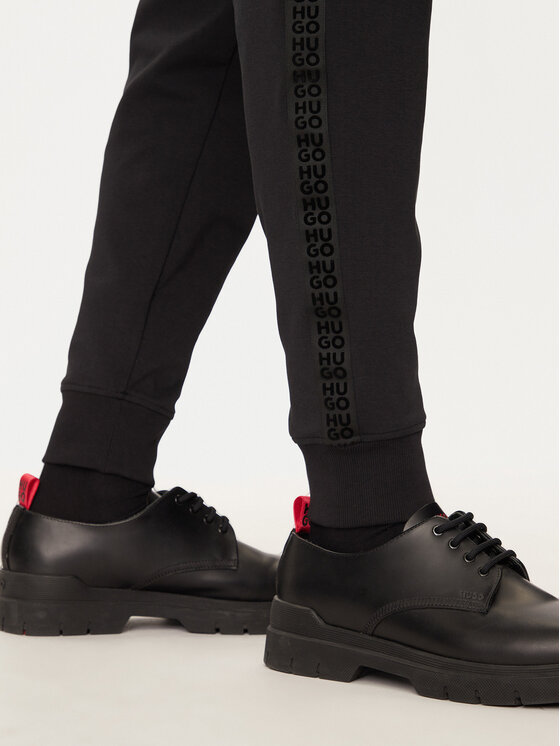 HUGO Hugo Sporta bikses Disland 50521407 Melns Regular Fit