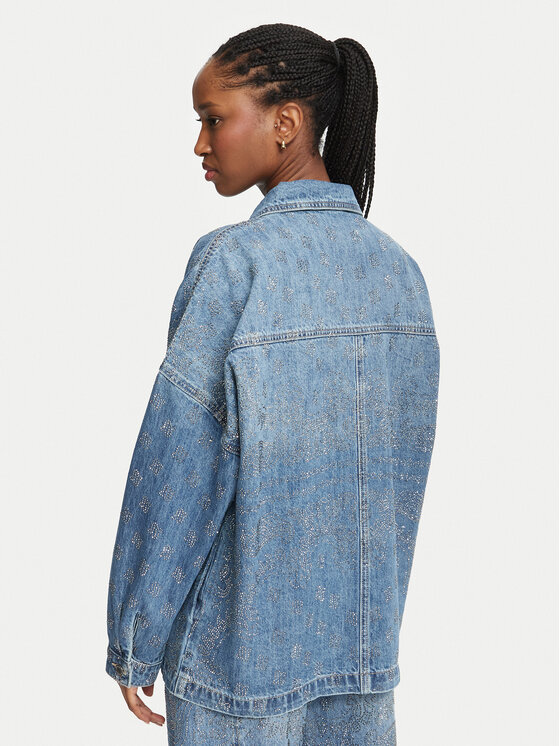 Liu Jo Liu Jo Giacca di jeans Selected by Gigi Hadid ZB7307 D0416 Blu Regular Fit
