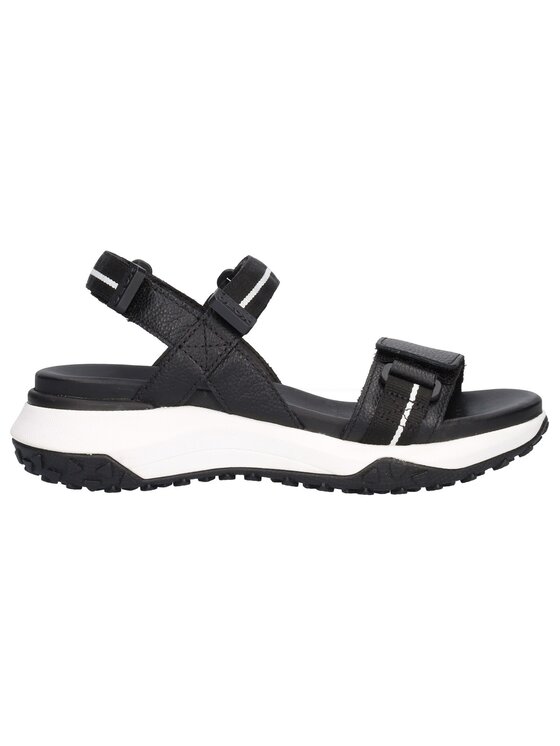 Geox Sandále D35TBB 04611 C9999 Čierna