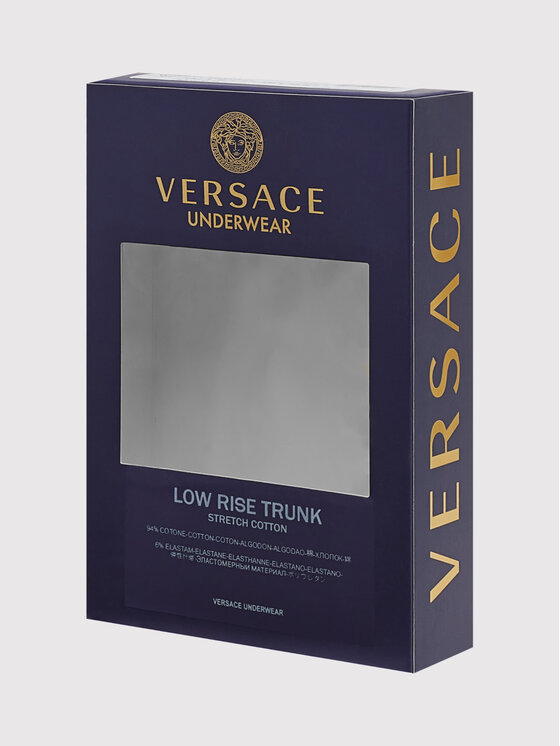 Versace Versace Bokserice Greca AU10026 Crna