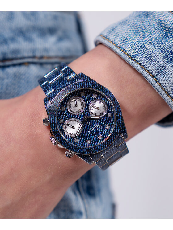 Guess Guess Hodinky GW0750L1 Modrá