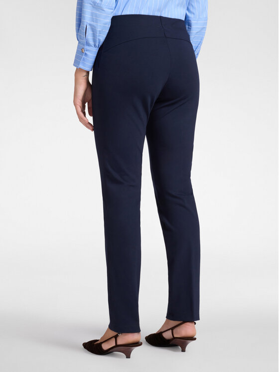 Elena Mirò Elena Mirò Pantaloni di tessuto P022Z200129N034 Blu Skin Fit