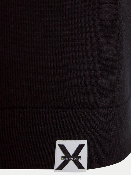 Richmond X Richmond X Marškinėliai Dagam UMP24032MA Juoda Regular Fit