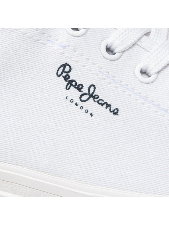 Pepe Jeans Toni Pons Πάνινα παπούτσια Kenton Smart 22 PMS30811 Λευκό