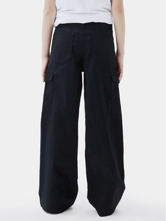 NAME IT NAME IT Riidest püksid 13220718 Must Wide Leg