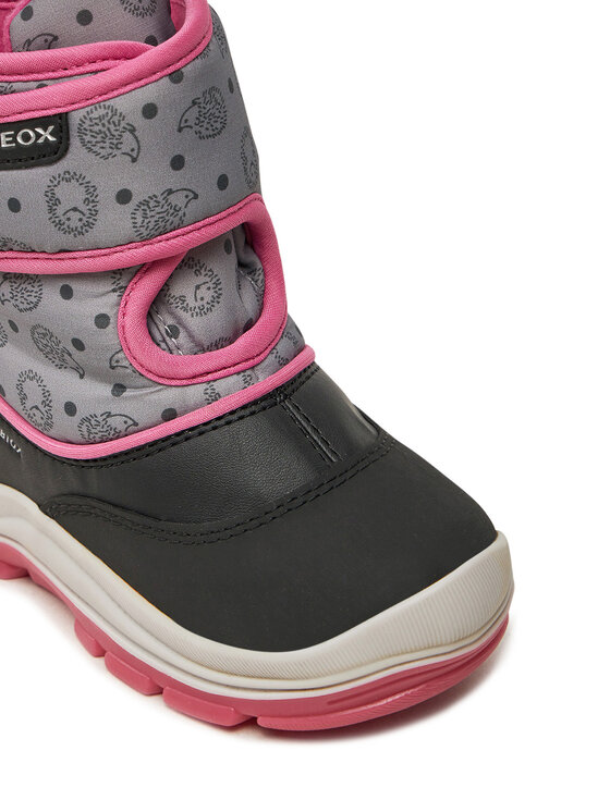 Geox Geox Μπότες Χιονιού B Flanfil Girl B Abx B263WG 0BCMN C9235 S Μαύρο