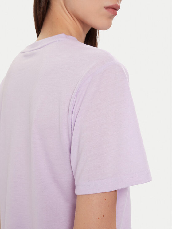 adidas adidas Technisches T-Shirt Train Essentials Big Logo JY2183 Violett Regular Fit
