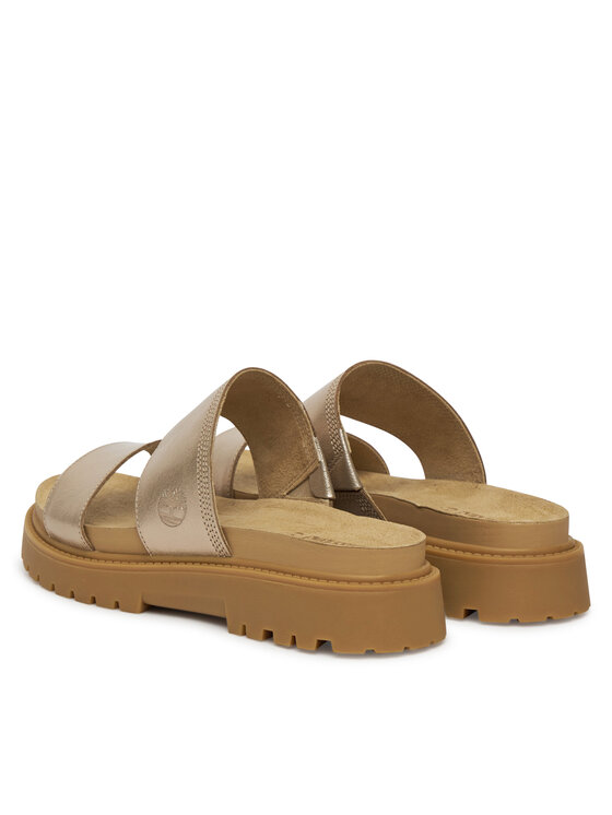 Timberland Timberland Klapki Clairemont Way TB0A2Q31N751 Złoty