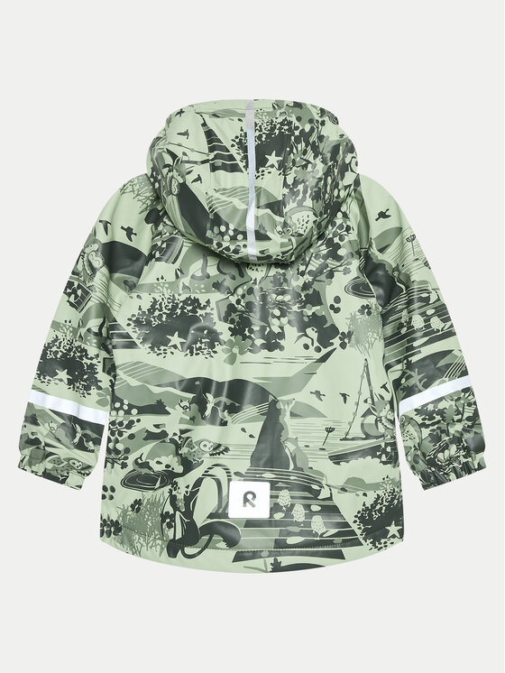 Reima Reima Vodootporna jakna Koski 5100024A Zelena Regular Fit
