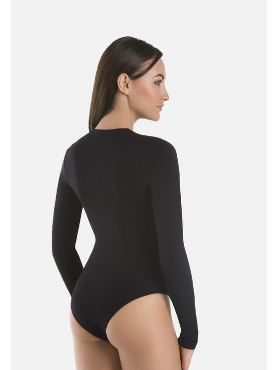 Teyli Teyli Komplet body damskie z wiskozy Longy Kolorowy Regular Fit