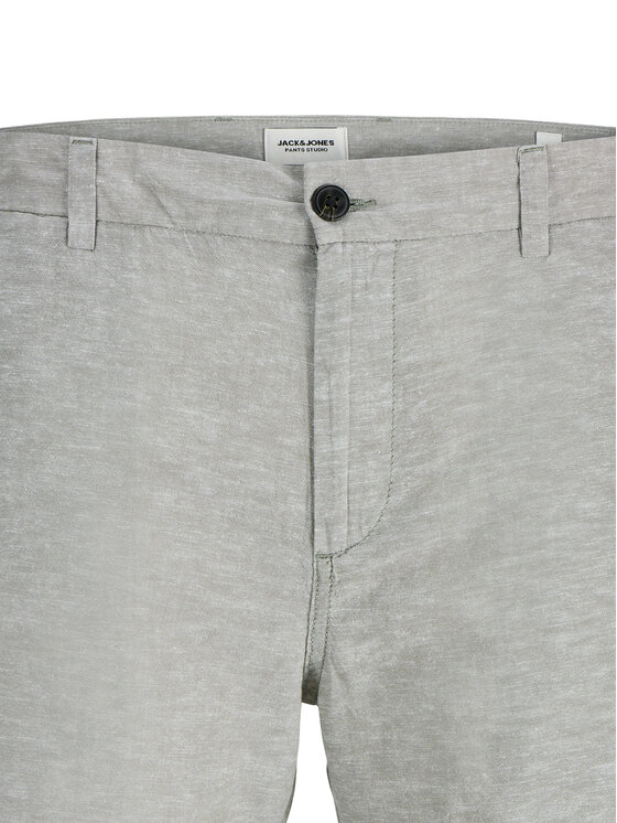 Jack & Jones Jack & Jones Šortky z materiálu Stace 12248627 Tmavě zelená Regular Fit