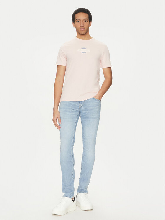 Guess Guess Jeansy M5GAN1 D5MZ3 Niebieski Slim Fit
