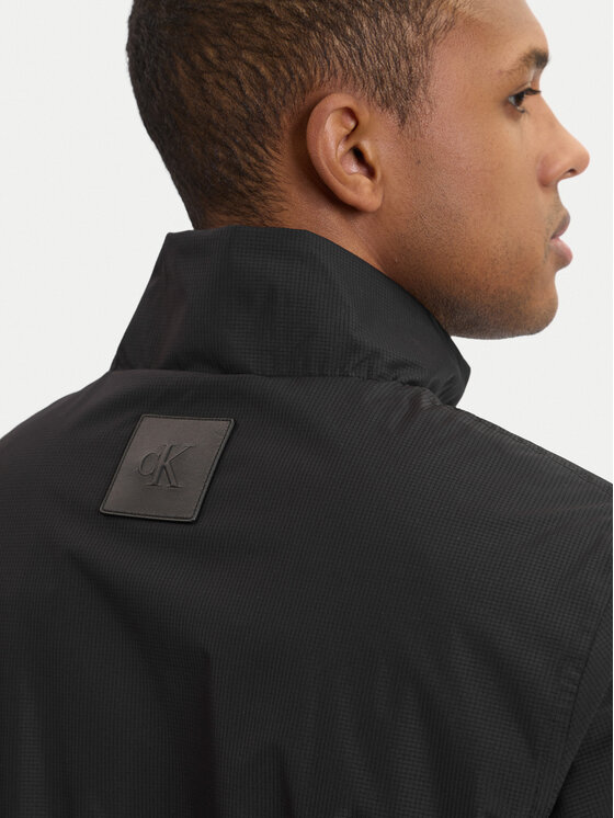 Calvin Klein Calvin Klein Geacă LV04RE515G Negru Regular Fit