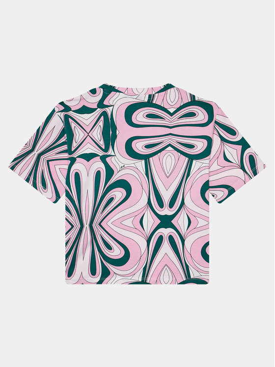 Guess Guess T-Shirt J4RI06 K6YW3 Ροζ Boxy Fit