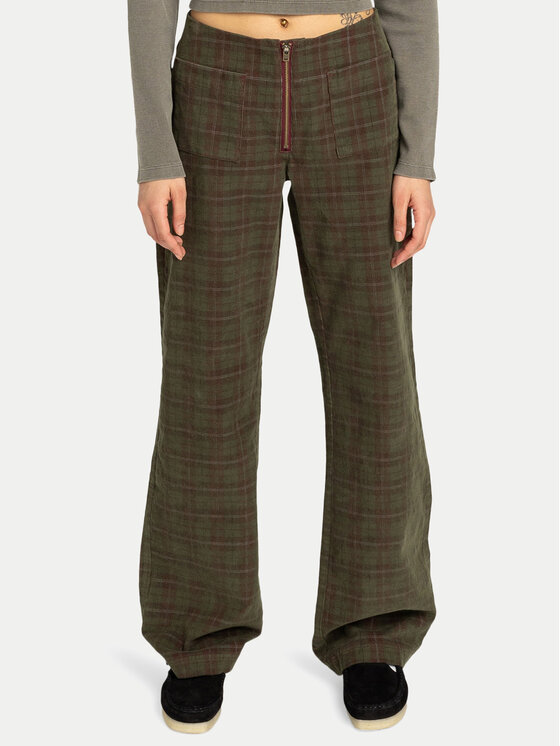 Element Element Hlače iz tkanine Westward Corduroy W ELJNP00129 Pisana Bootcut Fit