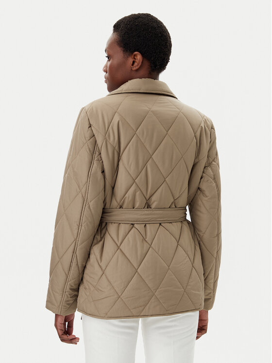 Vila Vila Пуховик Dita 14087604 Коричневий Regular Fit