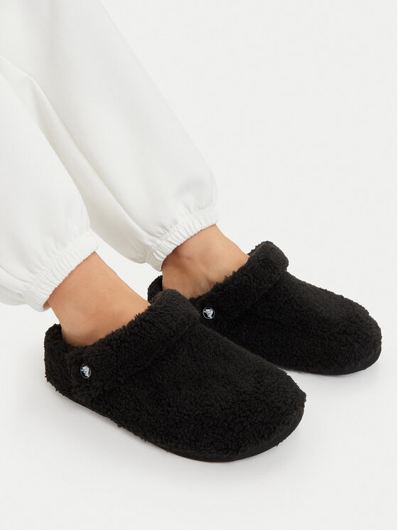 Crocs Crocs Papucs Classic Cozzy Slipper 209386 Fekete