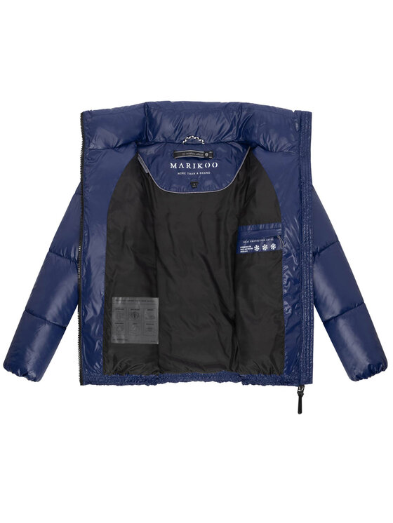 Marikoo Marikoo Kurtka zimowa Hazalee Niebieski Regular Fit